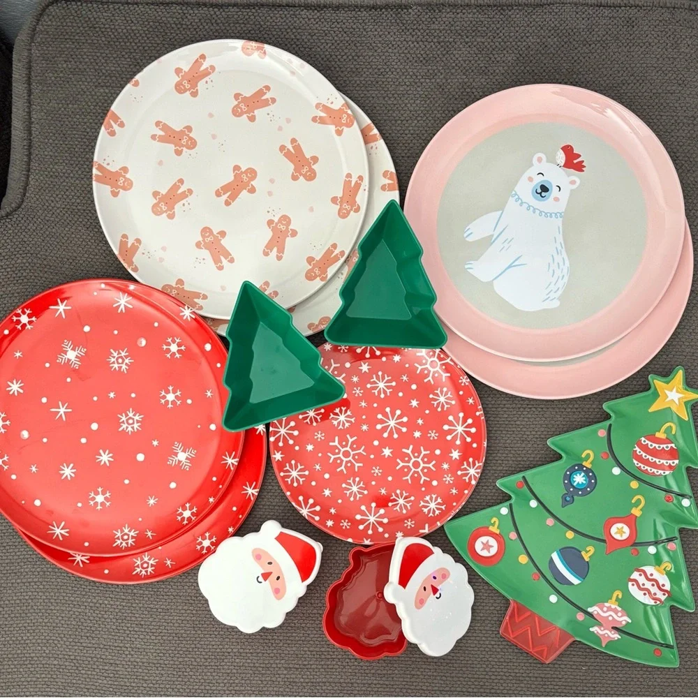 Target melamine plastic kids dinnerware plates